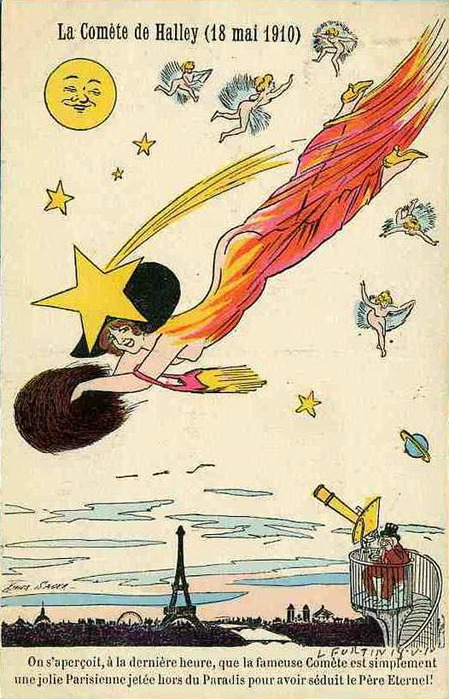 комета галлея 1910